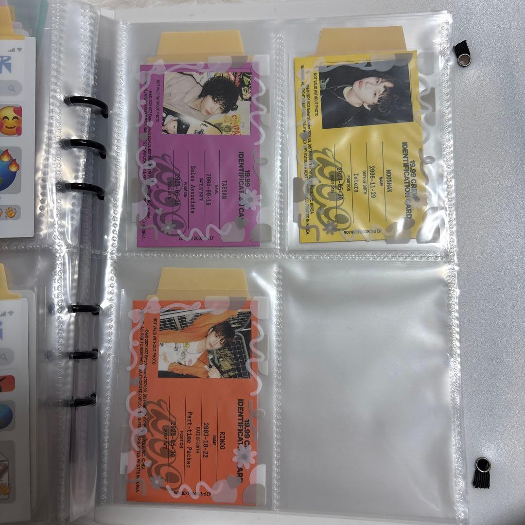 BOYNEXTDOOR公式トレカ81枚