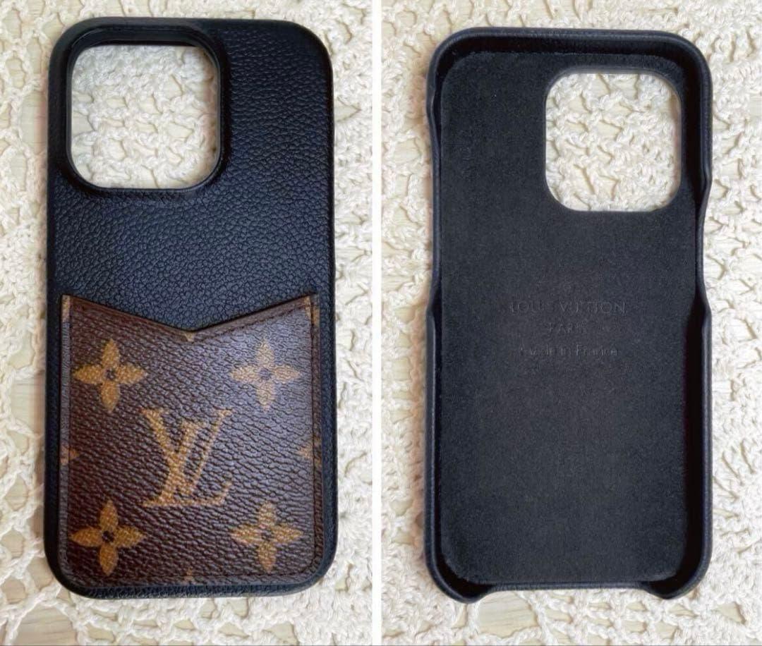 極美品　ルイヴィトン　バンパー　モノグラム　iphone14pro ケース