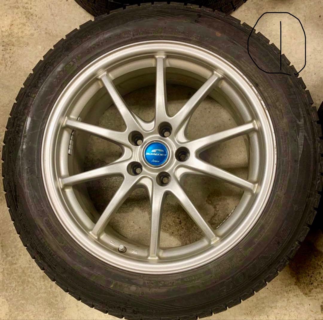 ①冬タイヤアルミ