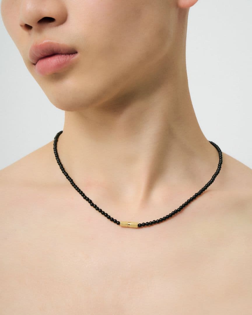 アクセサリー LORO amulet Onyx necklace unisex