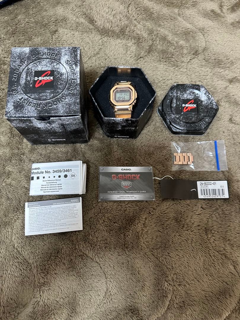 時計 CASIO G-SHOCK GMW-B5000GD-4