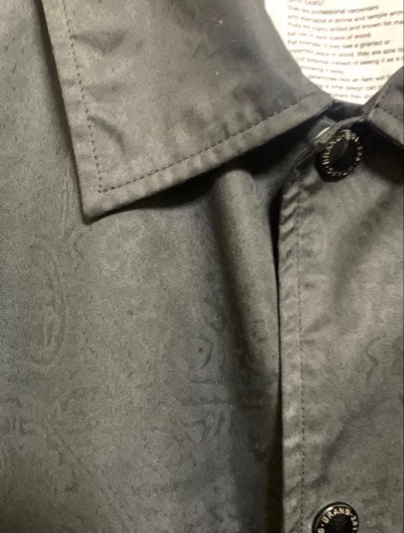 WTAPS ペイズリー柄 ロングコーチジャケット