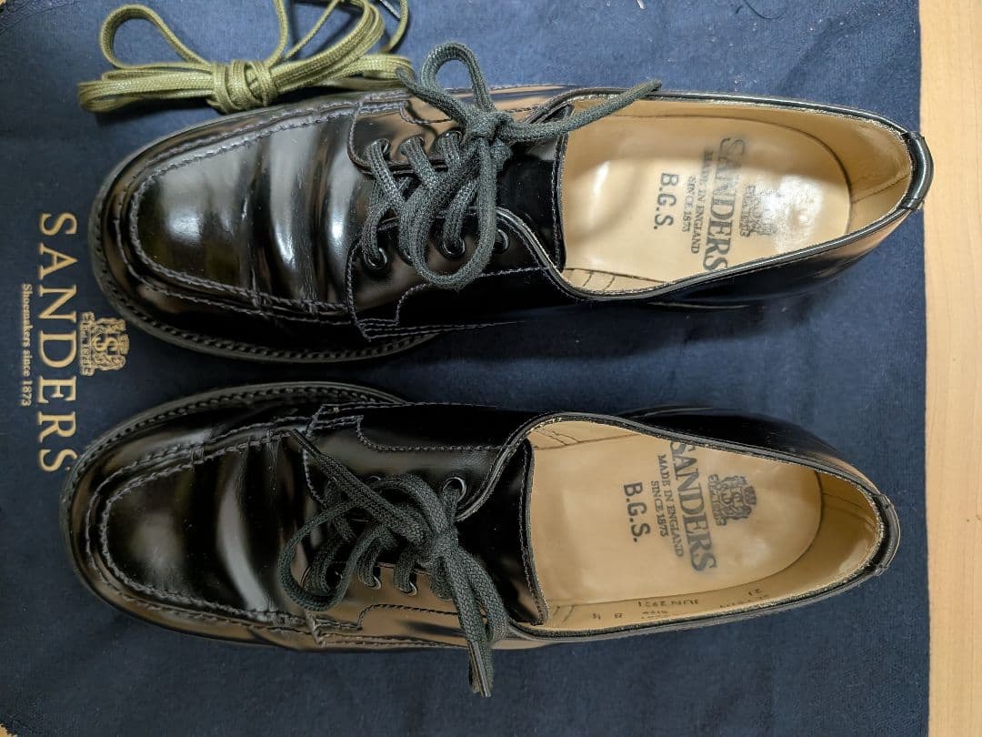 SANDERS サンダース 1946B1 B.G.S. APRON DERBY