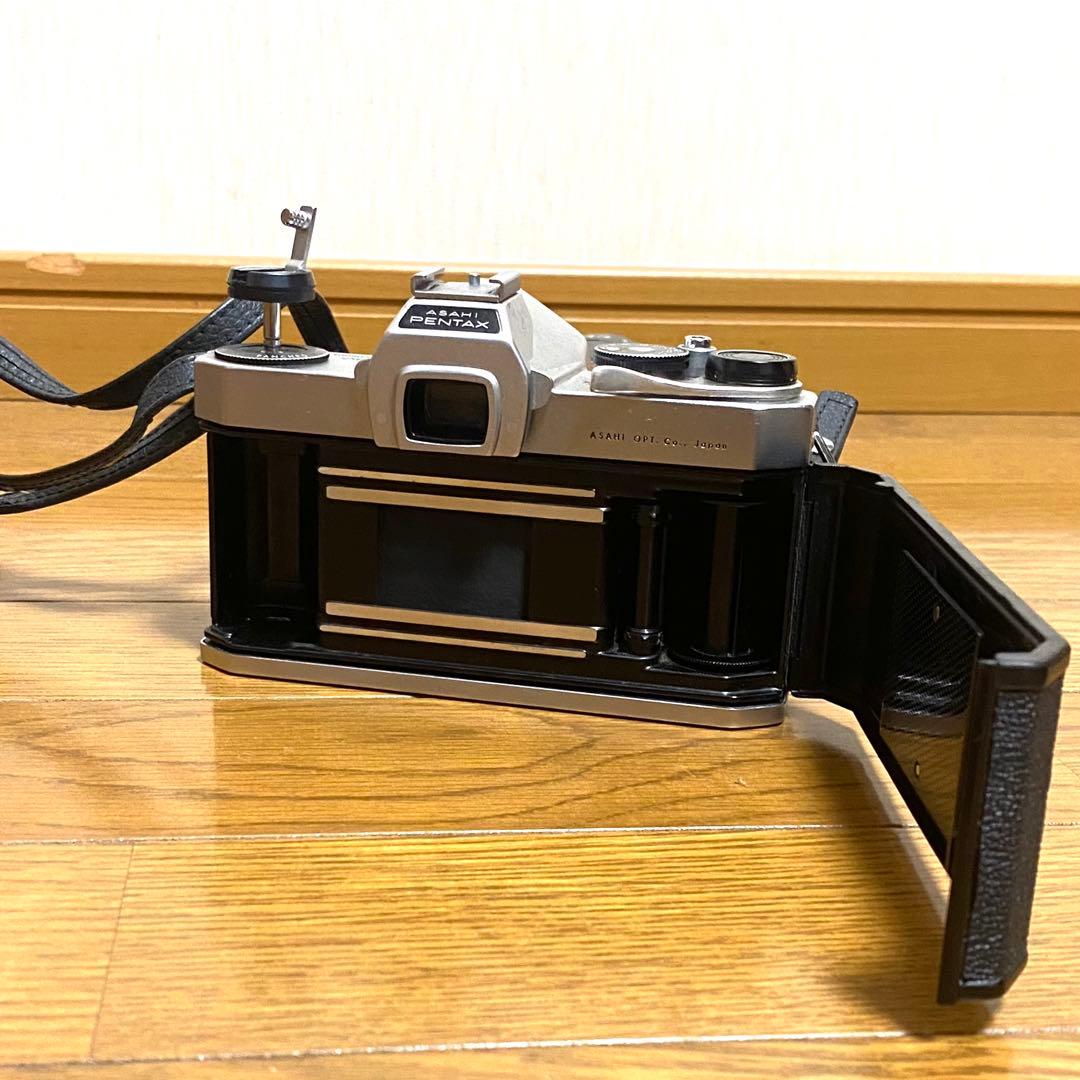 Pentax spotmtic 一眼レフ　フィルム　望遠レンズ付き