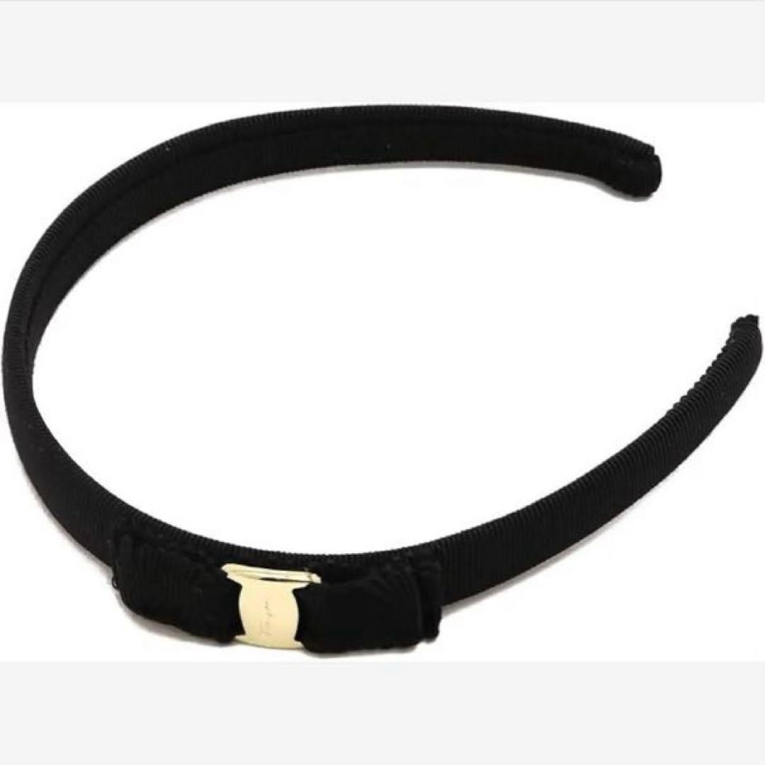 【極美品】Salvatore Ferragamo ヴァラリボンカチューシャ