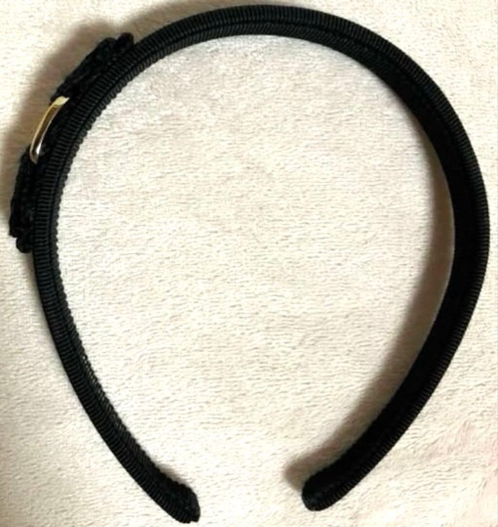 【極美品】Salvatore Ferragamo ヴァラリボンカチューシャ