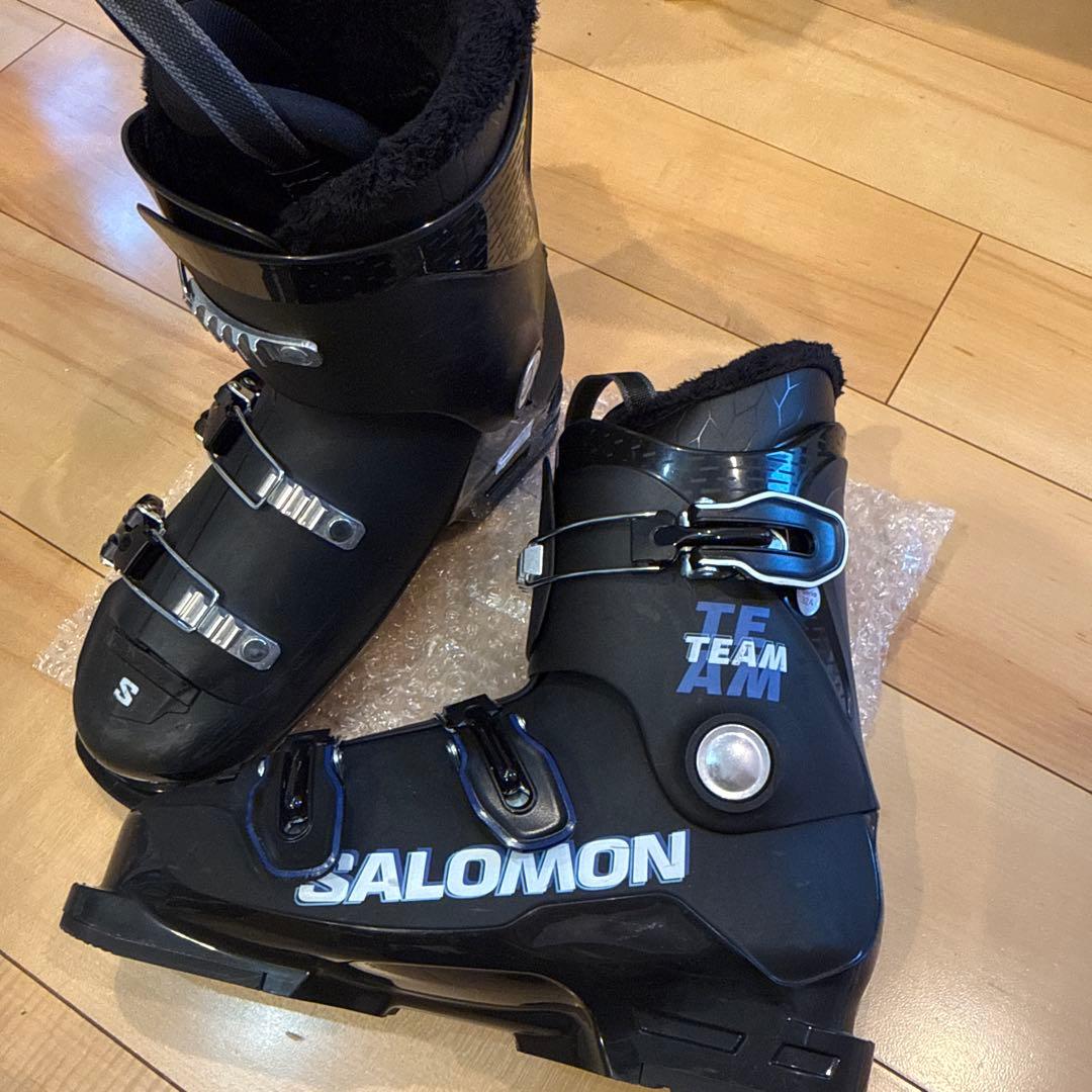 SALOMON ジュニアスキー靴 25-25.5cm