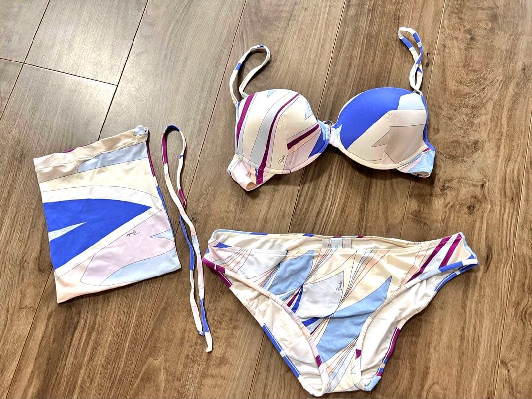 エミリオプッチ Emilio Pucci ビキニ 水着　袋つき