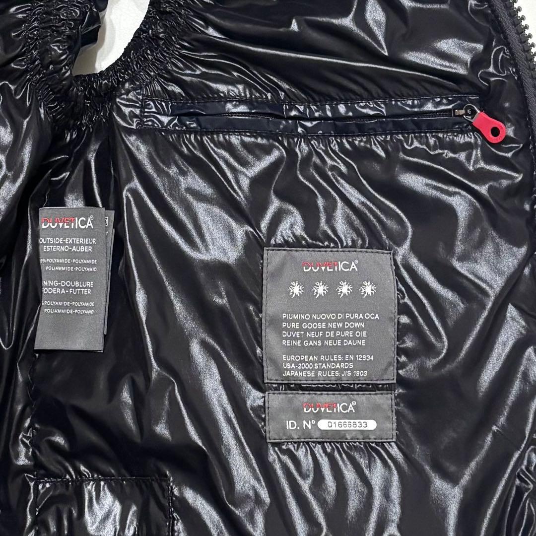 DUVETICA ダークネイビー ダウンベスト 48