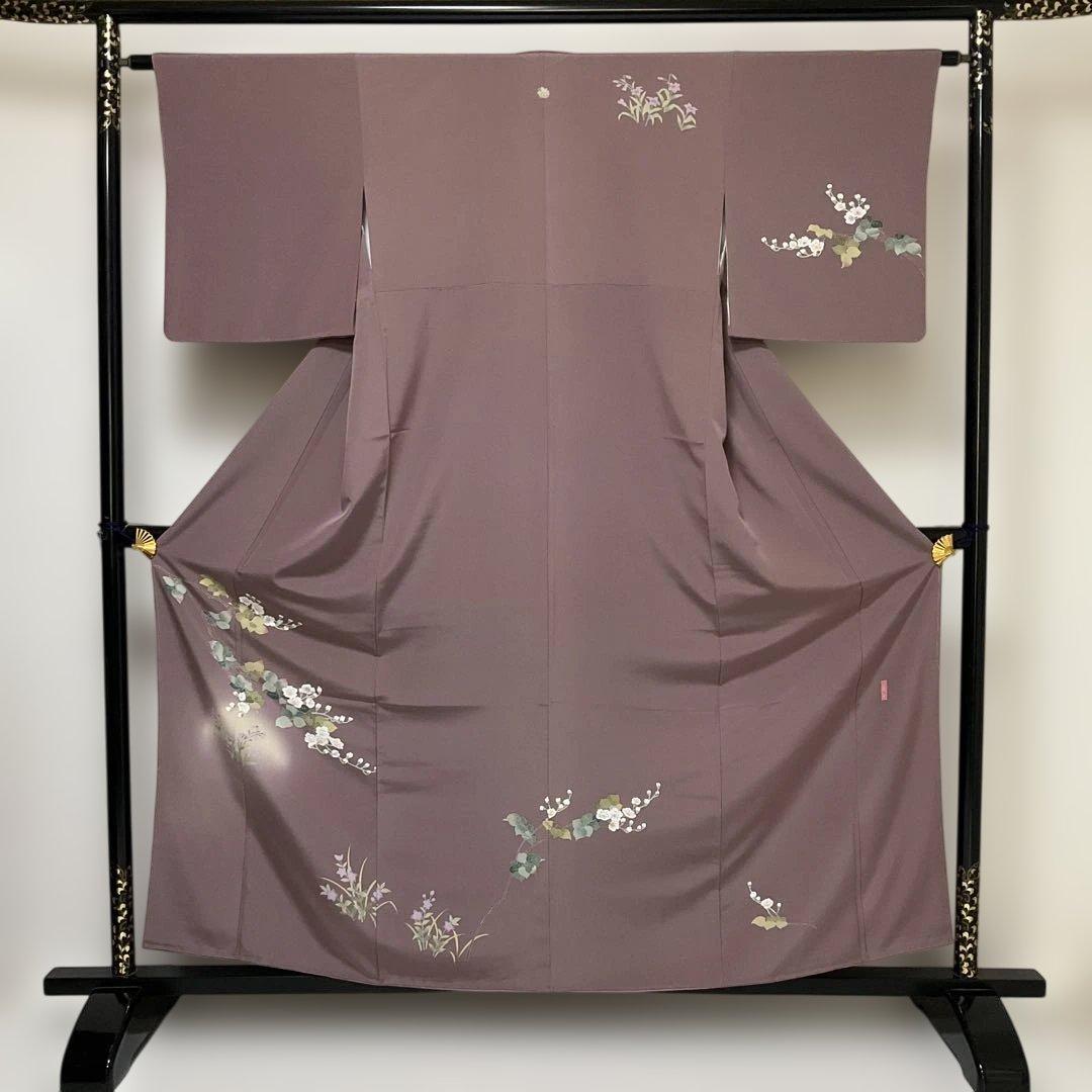 (最終市) No.2706 未使用正絹京加賀友禅(美山)訪問着　落款　美品