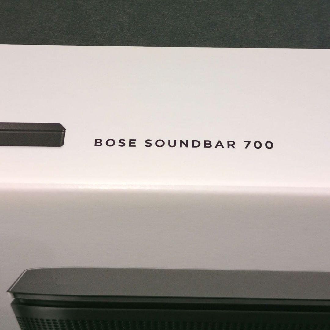新品・価格応談　BOSE SOUNDBAR 700 ブラック　ボーズ