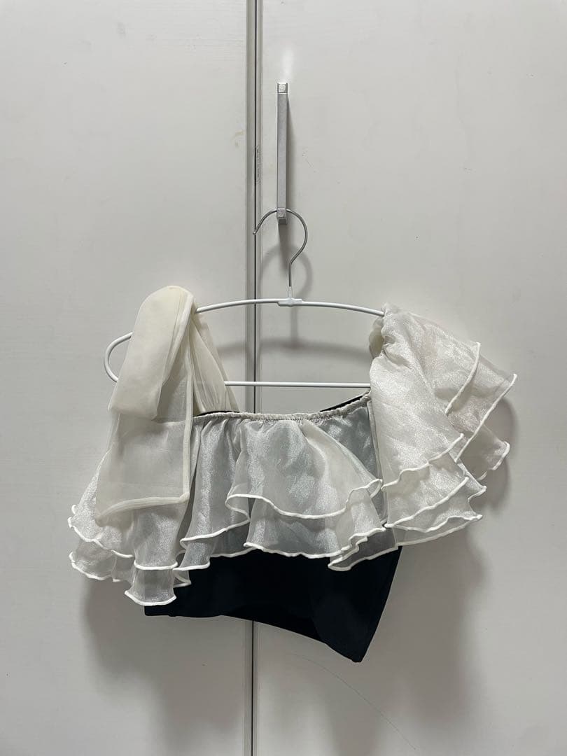 【ボンボンさん専用】NICE CLAUP 水着 フリル 上下セット 新品未使用