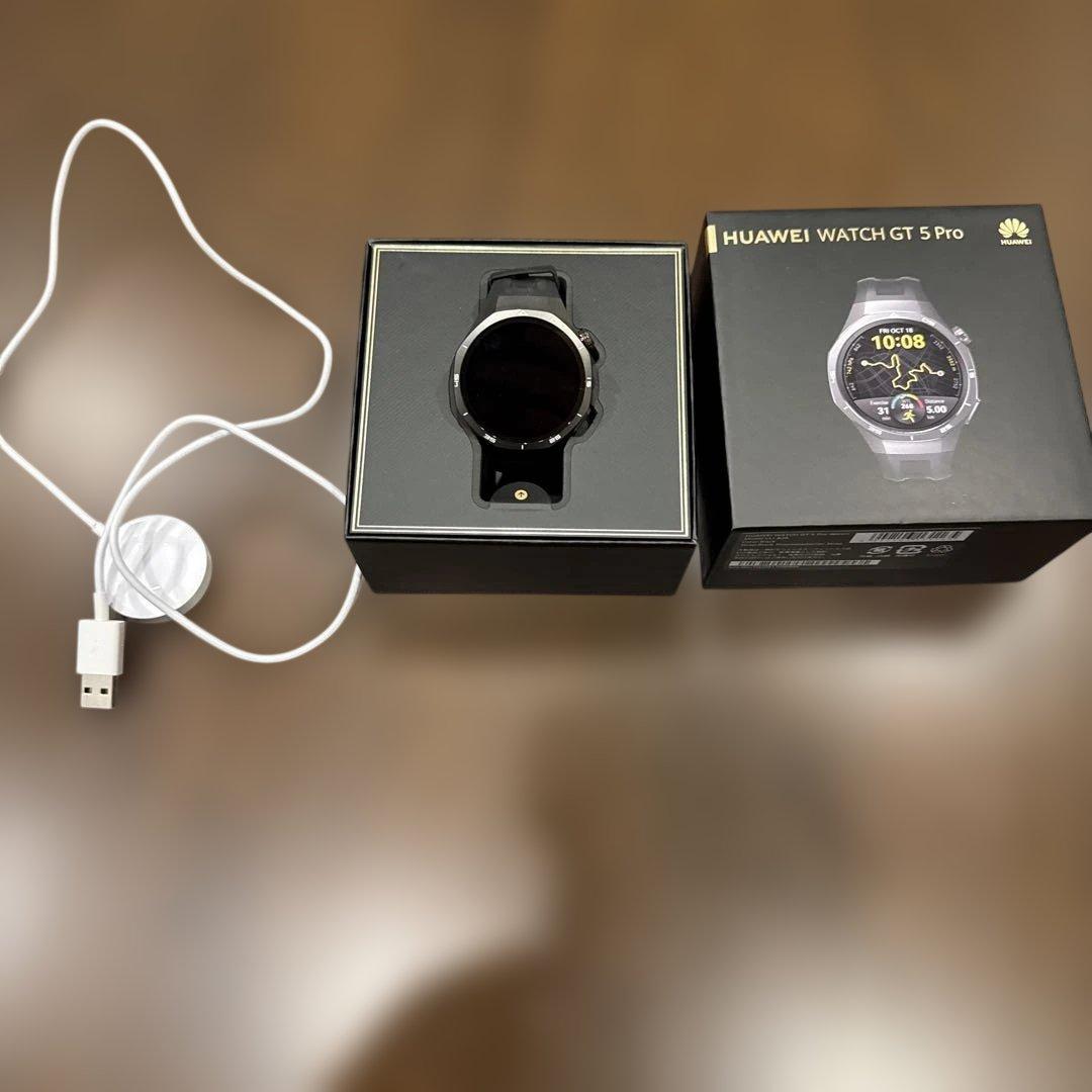 HUAWEI WATCH GT 5 Pro ブラック