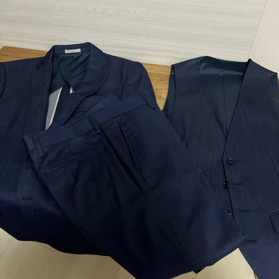ネイビー ビジネススーツセット