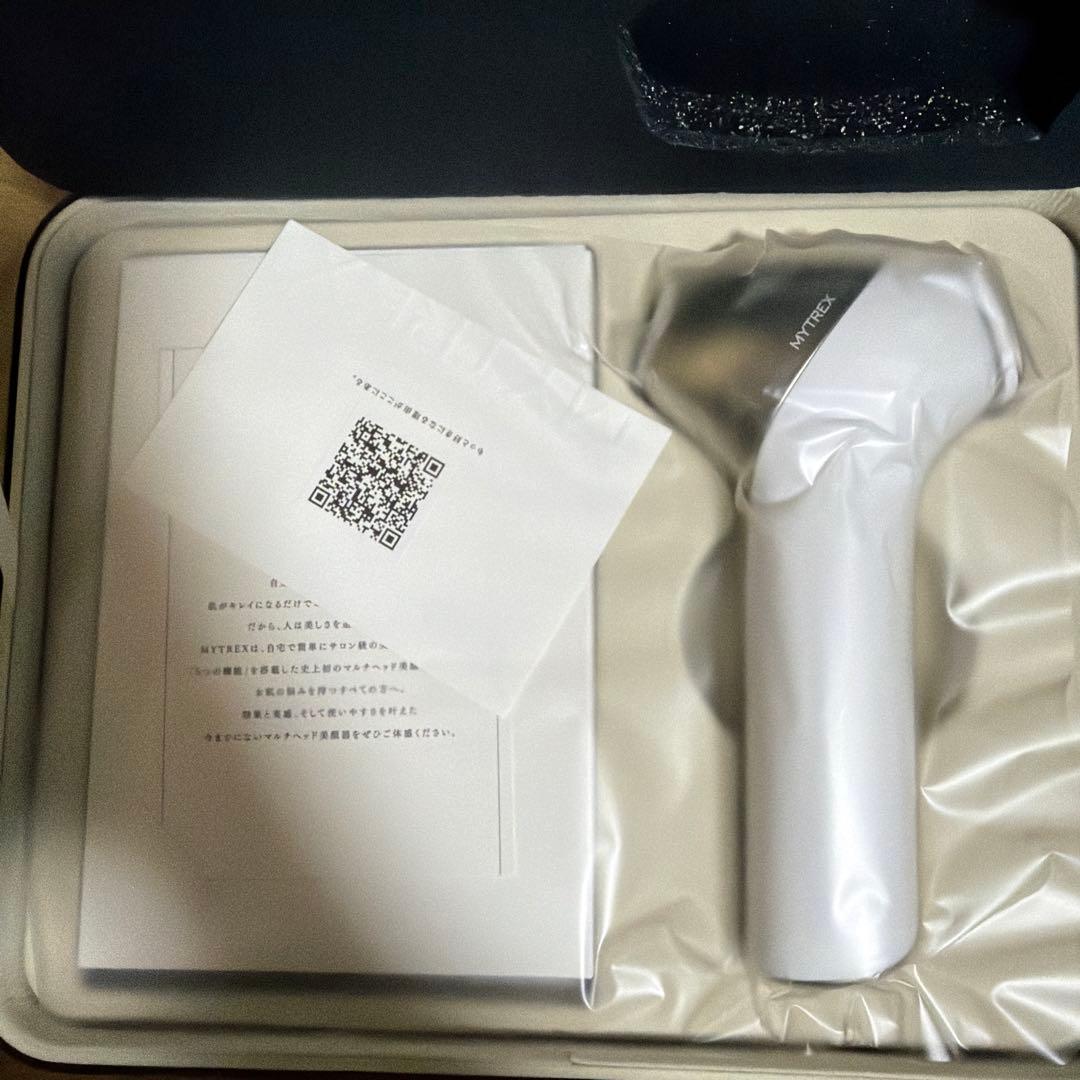 MYTREX 美顔器 & 専用ジェルセット　ホワイト
