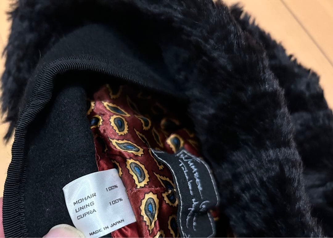 NUMBER (N)INE 03AW カート期 Mohair Cap 本人期