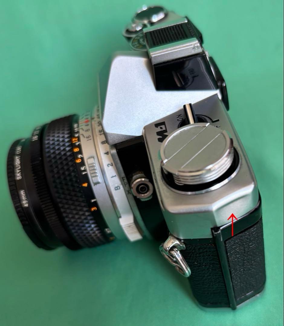 ★ OLYMPUS M-1 + ★ \"M-SYSTEM\" 標準レンズ 50mm