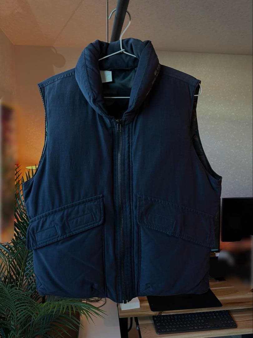 N.HOOLYWOOD ダウンベスト ネイビー 36 912-VE01