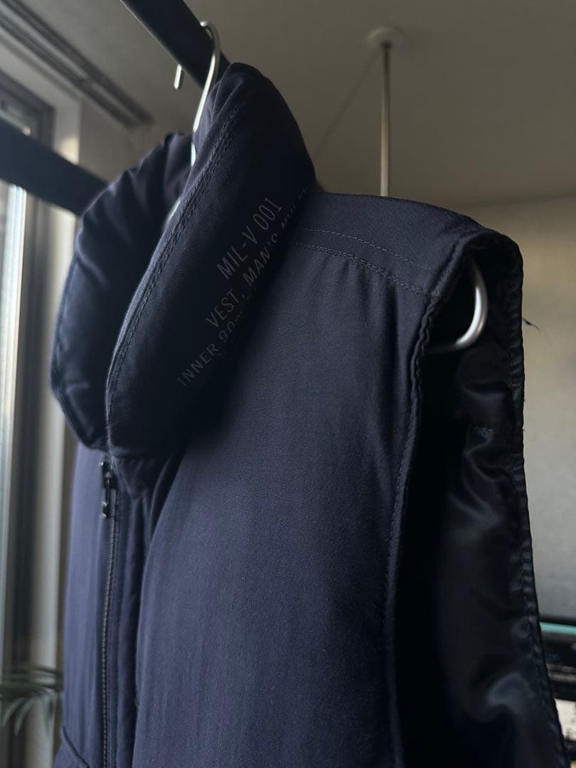 N.HOOLYWOOD ダウンベスト ネイビー 36 912-VE01