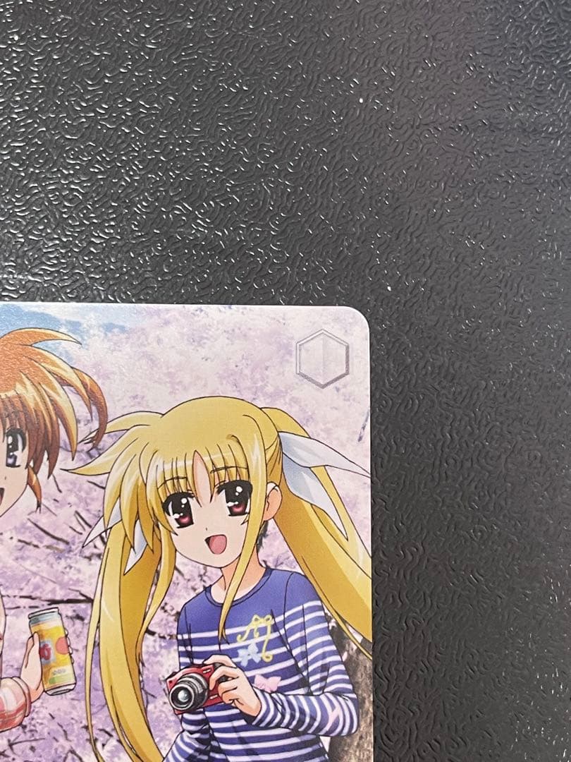 ヴァイスシュヴァルツ　願った時間フェイト&なのは　PR タイトルカップ