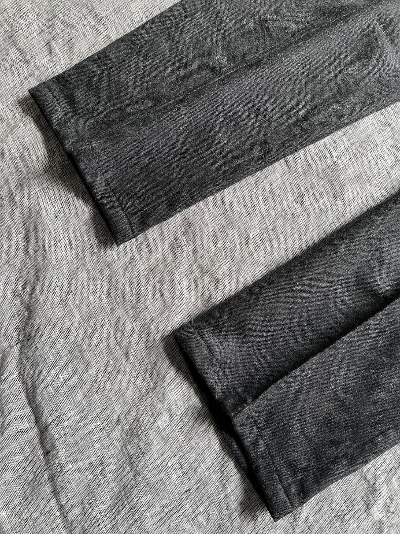 giabsarchivio MASACCIO 永久クリース ウールパンツ