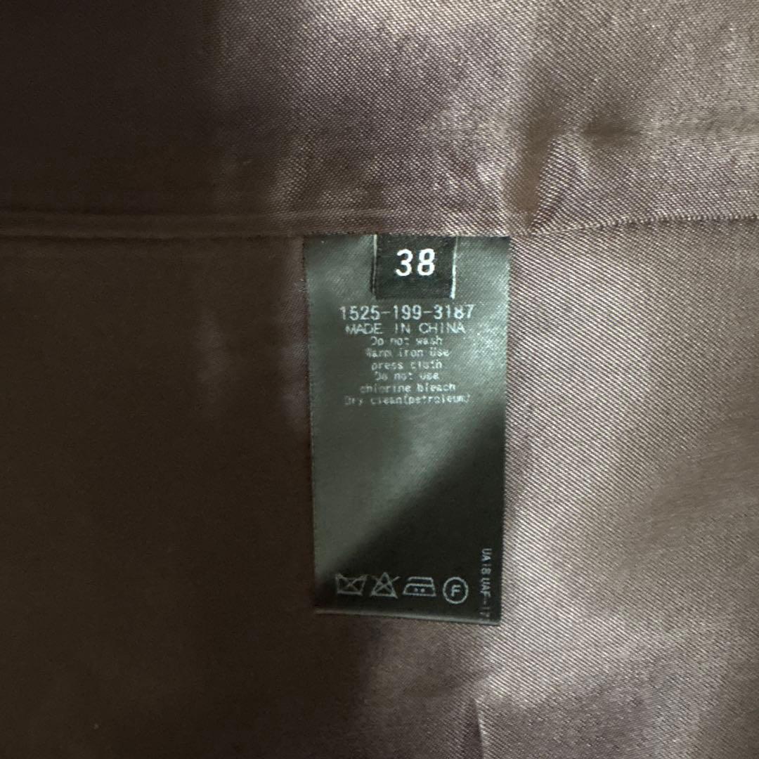 美品⭐︎UNITED ARROWS ブラウン ダブルブレストコート 38