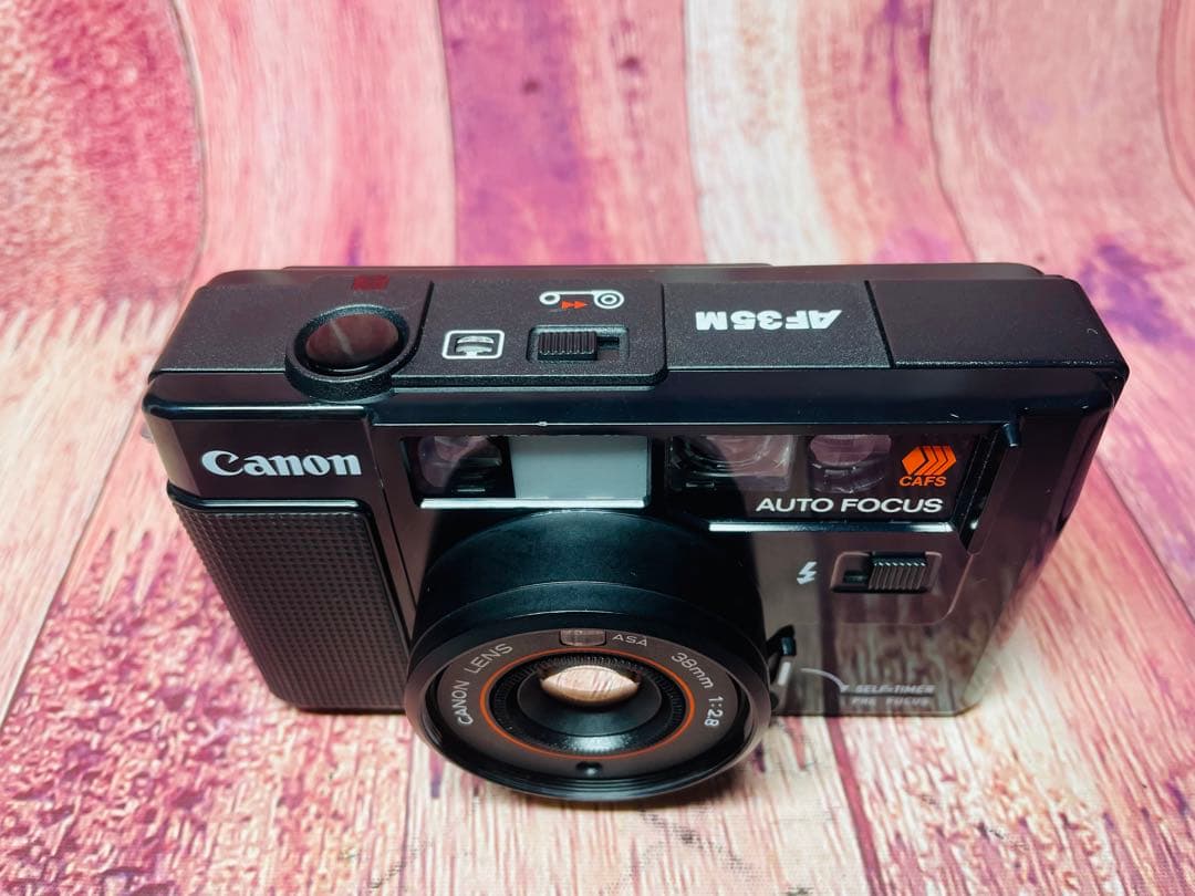 外観美品 Canon キャノン AF35M コンパクトフィルムカメラ