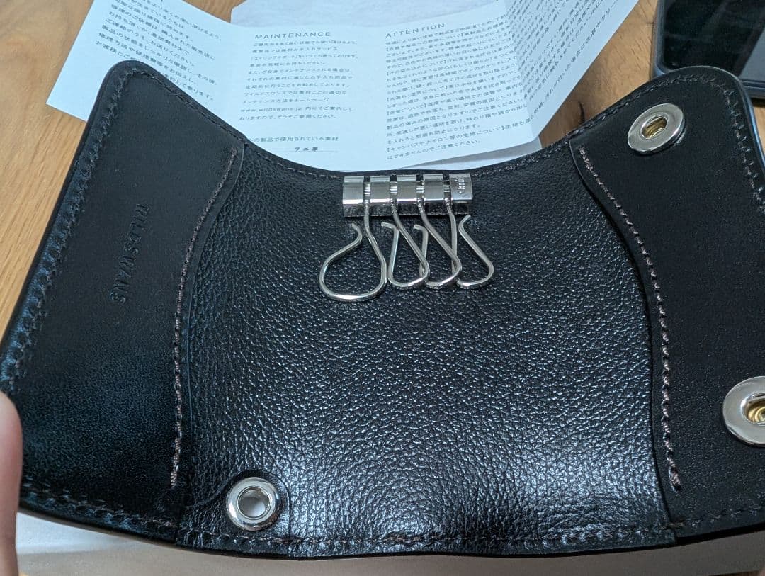 【日曜日まで限定価格】ワイルドスワンズ　クリッパーIII　クロコダイル