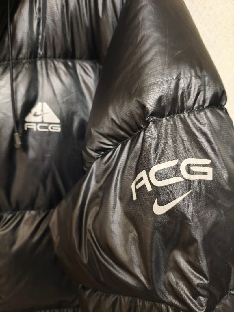 Nike ACG 00s ダウンジャケット 黒　M 800フィル