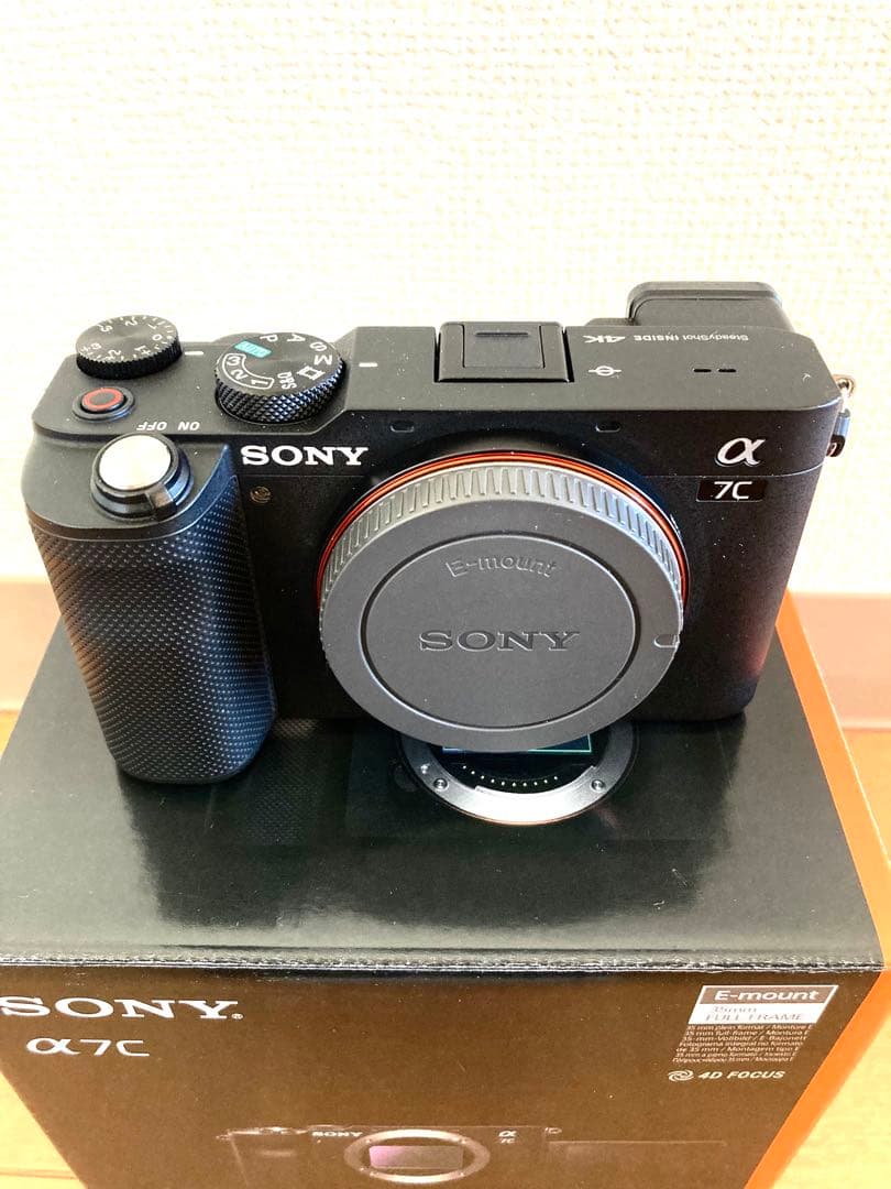 【美品】SONY α7C ミラーレス一眼　ソニーサービスステーション点検・清掃済