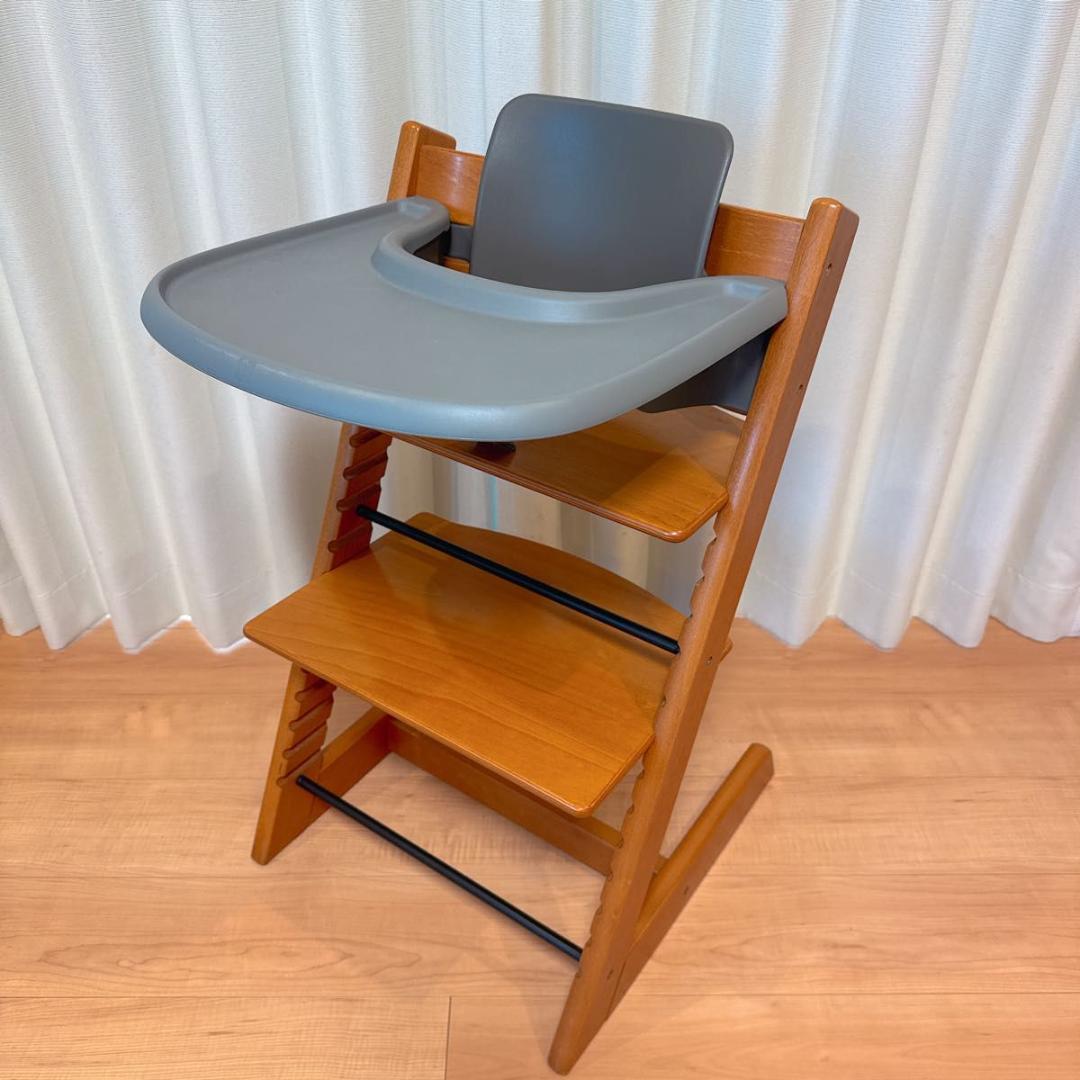 STOKKE トリップトラップ ベビーセット テーブル ハイチェア ナチュラル