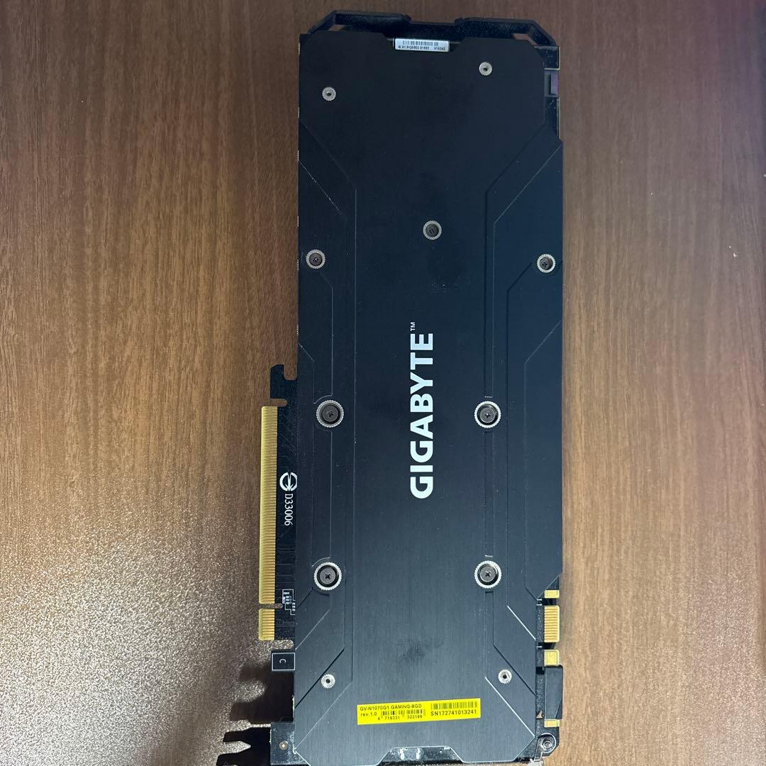 グラフィックボード・グラボ・ビデオカード GIGABYTE GV-N1070G1 GAMING-8GD