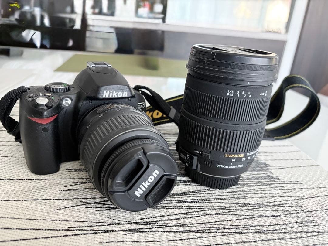 Nikon デジタル一眼レフカメラ D40 + Sigma 18-200mm