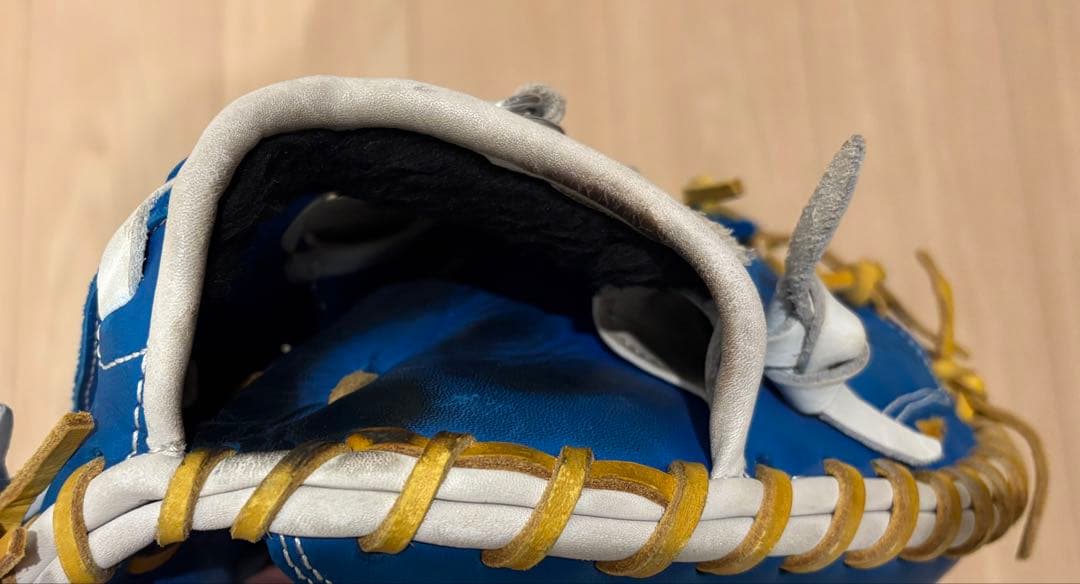 Nike 軟式グローブ 青/白/黄