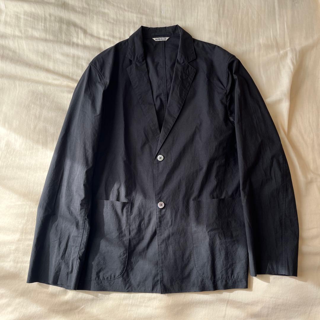 【AURALEE】BEAMS別注/フィンクスコットンライトウェイトジャケット