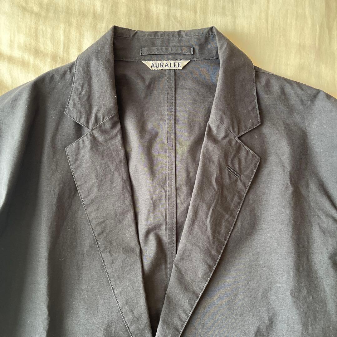 【AURALEE】BEAMS別注/フィンクスコットンライトウェイトジャケット