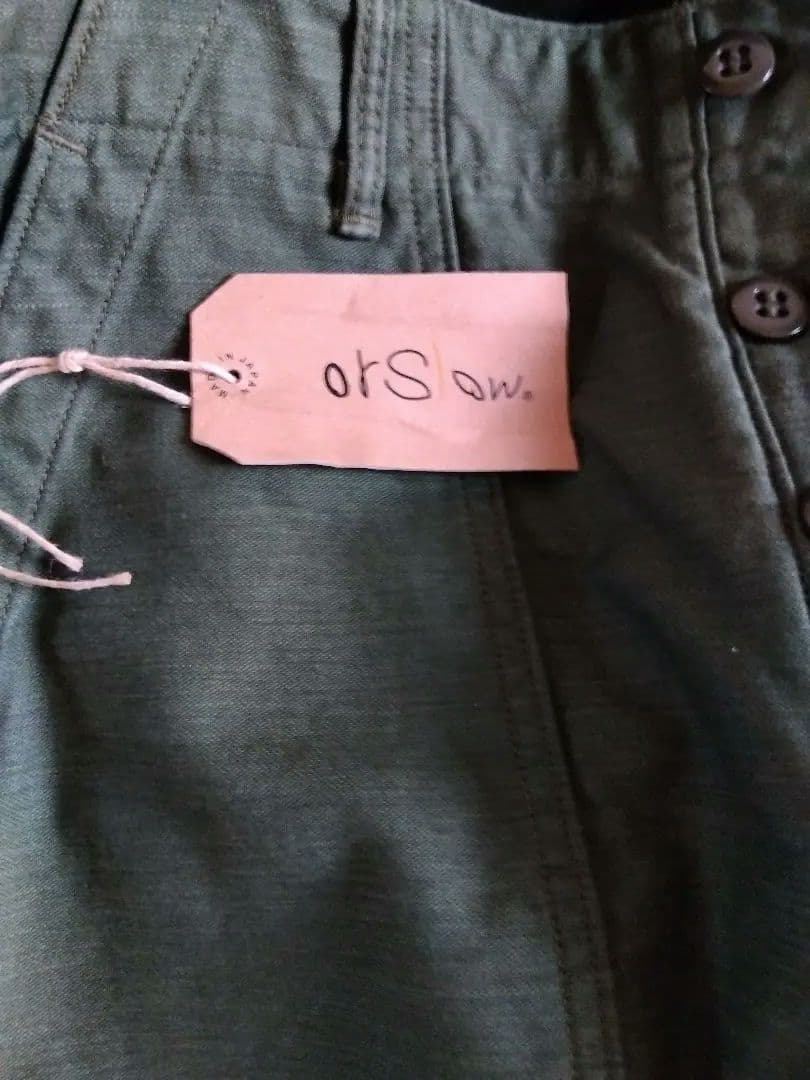 オアスロウ　US ARMY ファティーグパンツ（ベイカーパンツ）