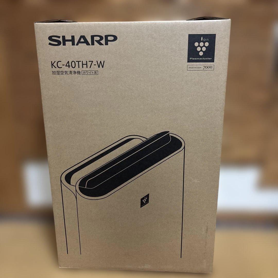 T*6様 新品未使用未開封　SHARP KC-40TH7-W 加湿空気清浄機　ホ