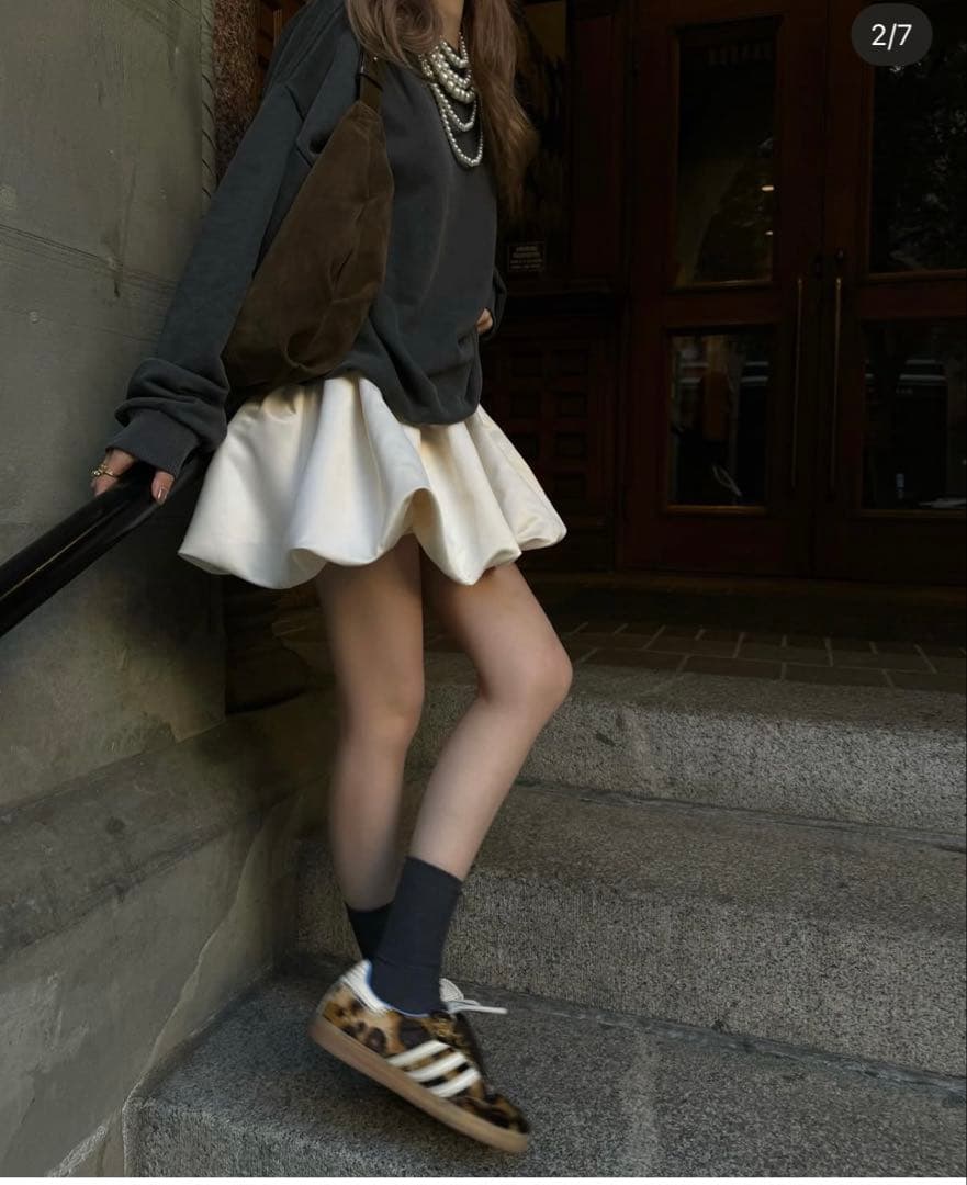 the toe バルーンスカート