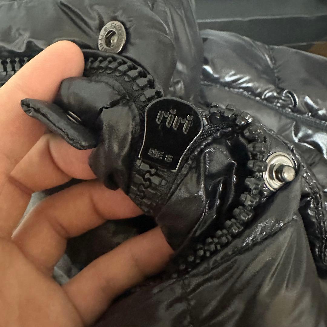 N-280 DUVETICA AKM コラボダウンベスト　ブラック　L 良品