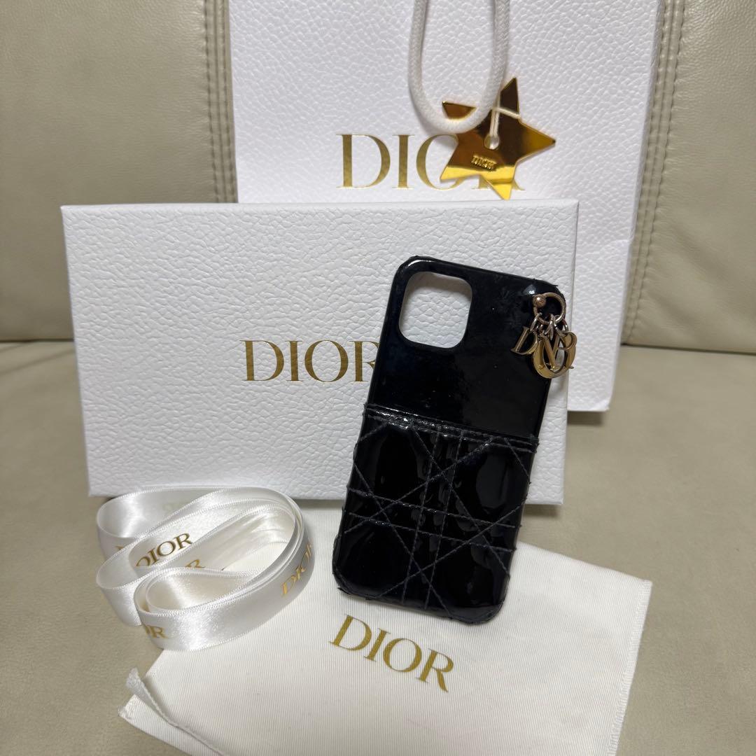 Dior iPhoneケース ブラック