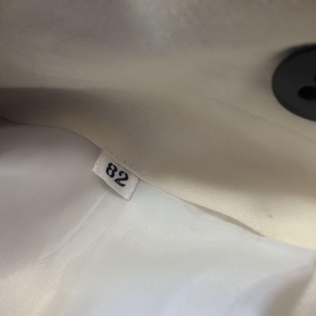 BEAMS F セットアップスーツ ストライプ スリーピース ネイビー 100