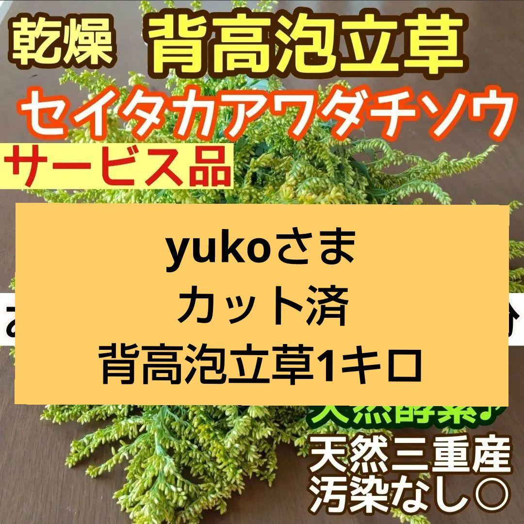 乾燥セイタカアワダチソウ カット済1キロ