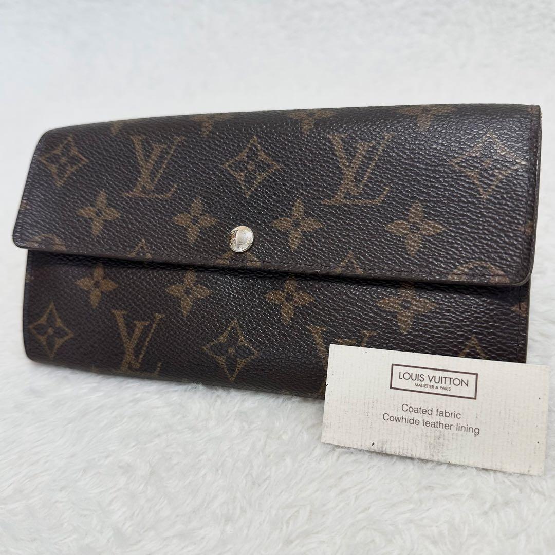 LOUIS VUITTON 長財布 ポルトフォイユサラ M61734 モノグラム
