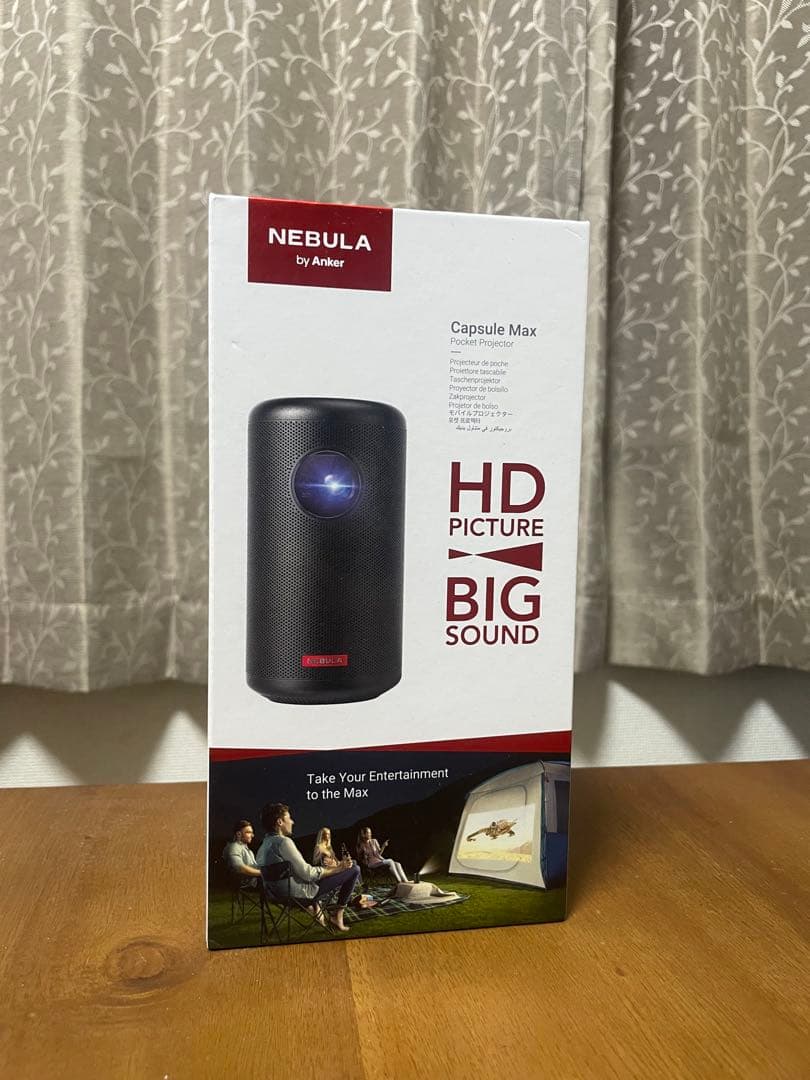 プロジェクター ANKER Nebula Capsule Max