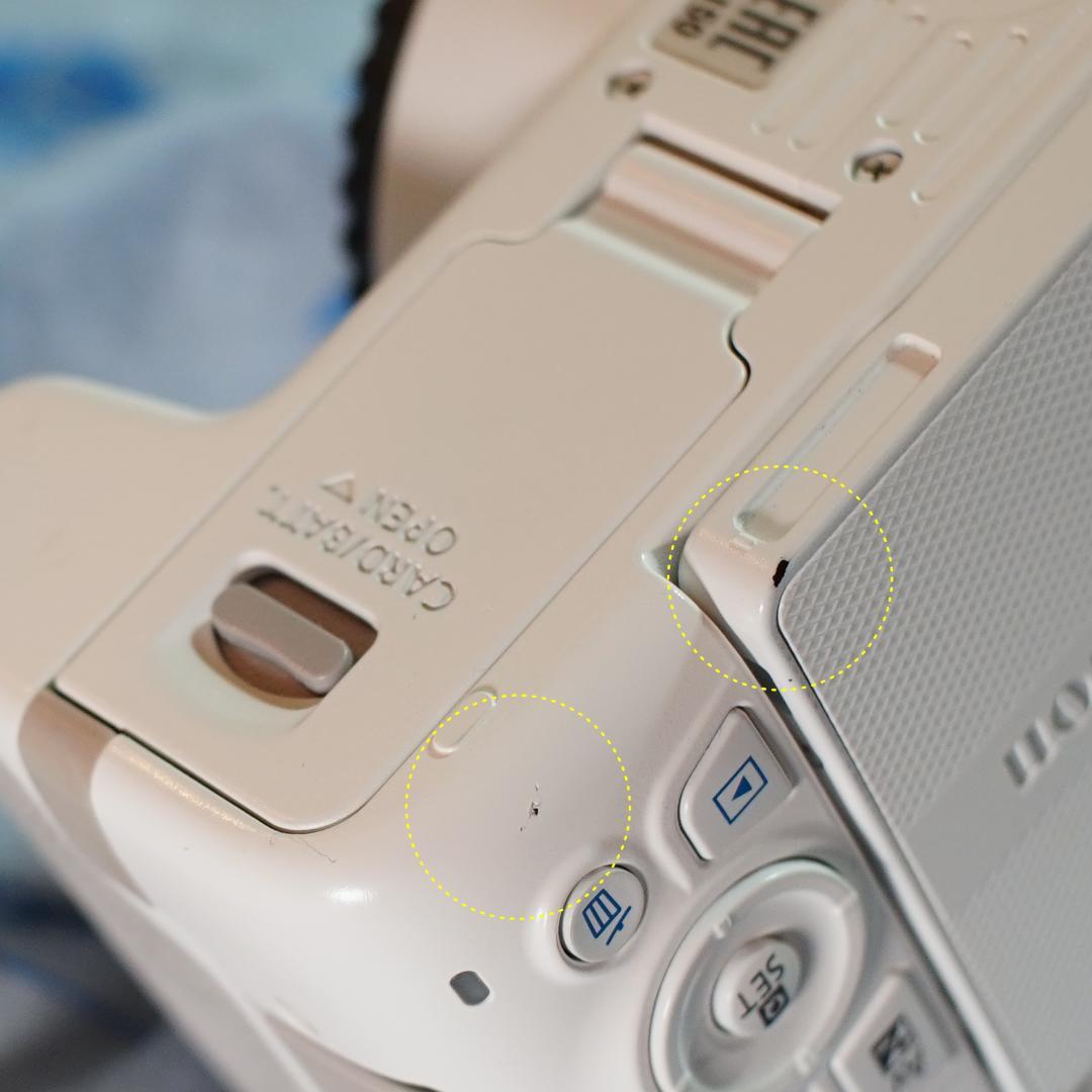 Canon EOS kiss X10 18-55mmレンズキット ホワイト