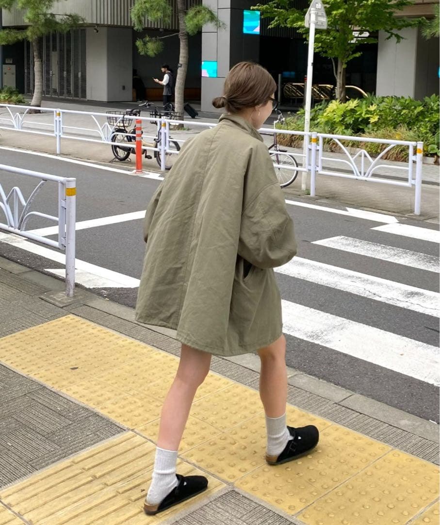 マルチウェイM-65スタンドネックビッグシルエットショートモッズコート