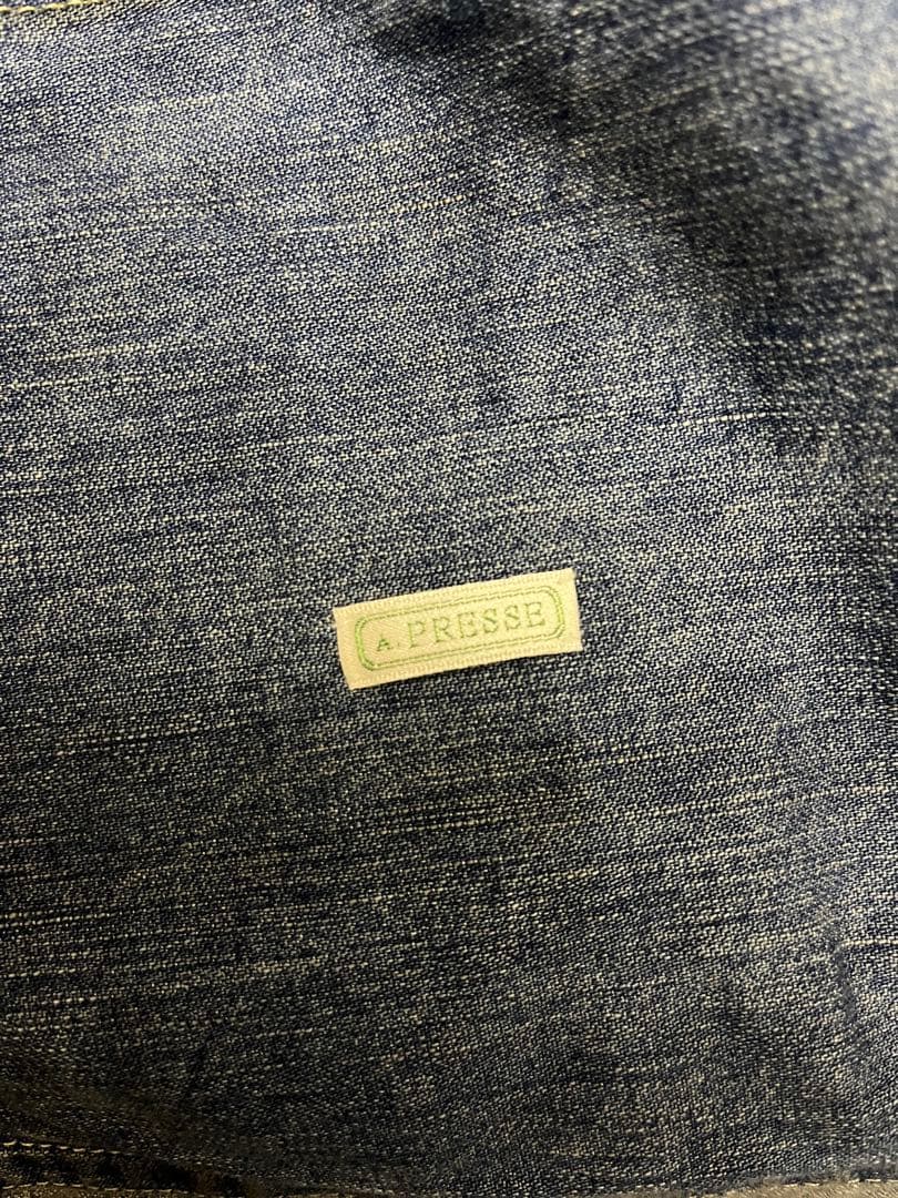 ジャケット・アウター A.PRESSE US NAVY Denim Jacket