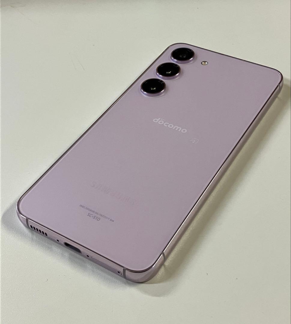 Galaxy S23 docomo SC-51D ラベンダー SIMフリー