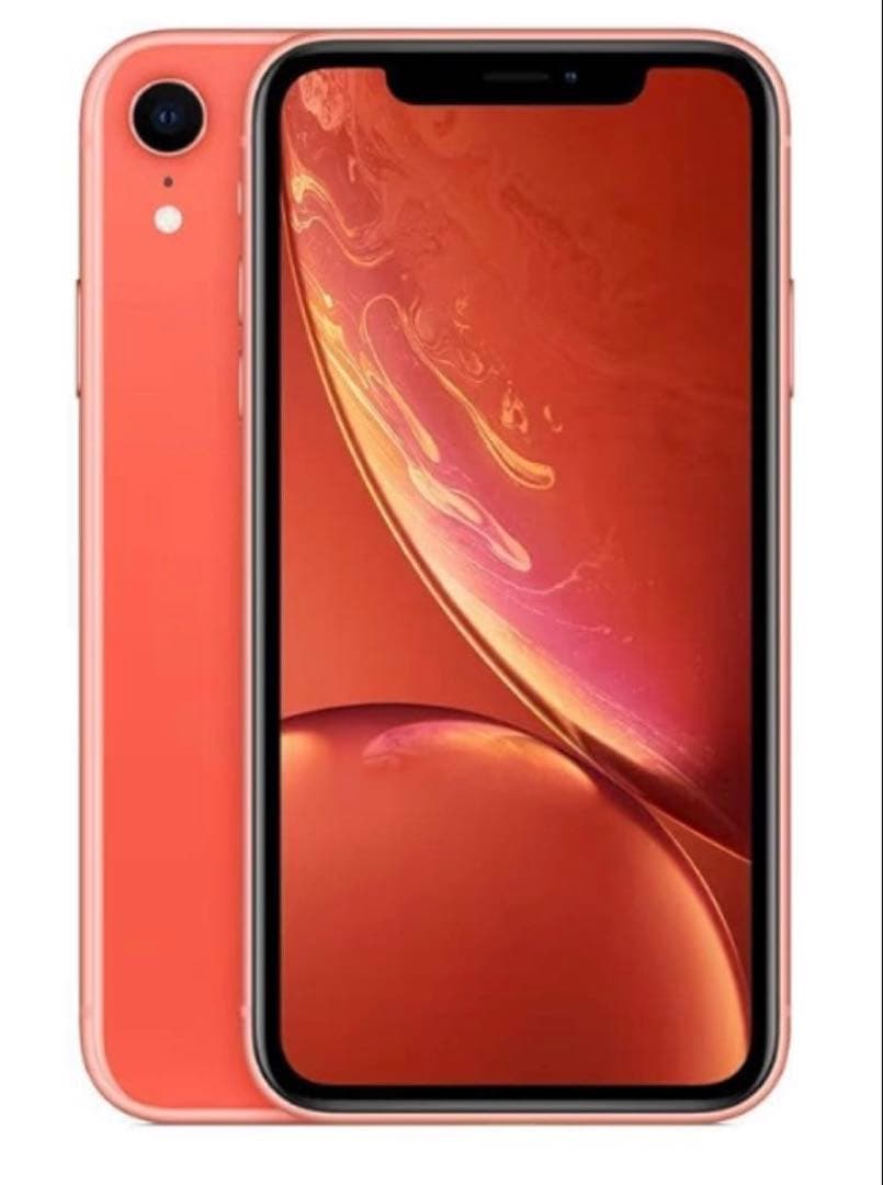 【ほぼ新品同様★電池新品】iPhone XR 256GB コーラル SIMフリー